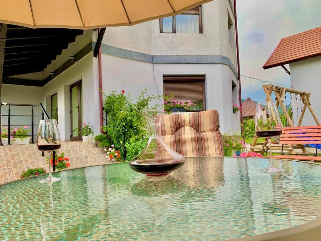 Pensiunea Xandra Hotel Corbi Exterior photo